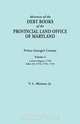 Abstracts of the Debt Books of the Provincial Land Office of Maryland, Vernon L. Jr. Skinner 