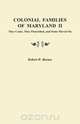 Colonial Families of Maryland II, Robert W. Barnes 