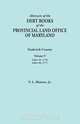 Abstracts of the Debt Books of the Provincial Land Office of Maryland. Frederick County, Volume V, Jr. Vernon L. Skinner 