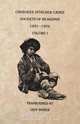 Cherokee Intruder Cases, Dockets of Hearings, 1901-1909. Volume I, 