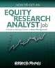 How to Get an Equity Research Analyst Job, Gillian Elcock 