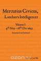 Mercurius Civicus, London