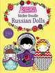 Sticker Doodle. Russian Dolls, 