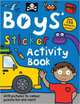 Boys' Sticker Activity Book, Priddy Roger 