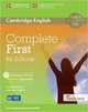Complete First for Schools. Student's Book without Answers with Testbank (+ CD-ROM), Brook-Hart G., Tiliouine H. 