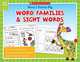 Now I Know My Word Families and Sight Words, Kemp Henry Lucia 