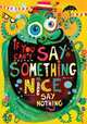 Scholastic Classroom Resources Say Something Nice POP! Chart, 