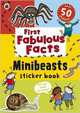 Ladybird First Fabulous Facts Minibeasts Sticker Book, 