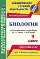 Биология. 9 класс. Рабочая программа по учебнику М.Р. Сапина, Н.И. Сонина. УМК "Живой организм". Линейный курс. ФГОС, Константинова Инесса Владиславовна 