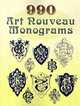990 Art Nouveau Monograms, 