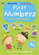 First Numbers A Pirate Pete And Princess Polly Sticker Activity, 