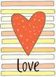 Блокнот для записей "Love" (А6), 
