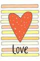 Блокнот для записей "Love" (А5), 