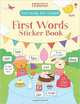 Get Ready for School: First Words Sticker Book, Wood Hannah 