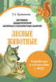 Папка. Лесные животные. Наглядно-дидактический материал с конспектами занятий. ФГОС, Куликовская Т. А. 