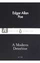 A Modern Detective. Современный детектив, Poe Edgar Allan 