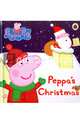 Peppa Pig: Peppa's Christmas (board book), 