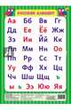 ШПАРГАЛКИ ДЛЯ МАЛЫШЕЙ. РУССКИЙ АЛФАВИТ(зелёный), 