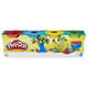 Play-Doh Набор из 4 МИНИ баночек (23241), PLAY-DOH 