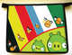 Папка- для тетрадей Angry birds ,формат А5,пластик, на молнии, 