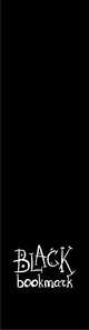 Закладка с резинкой. Black bookmark, 