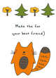 Блокнот для записей "Make the fox your best friend" (А6), 
