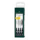 Капиллярные ручки PITT® ARTIST PEN, набор типов, черный, в футляре, 4 шт., 