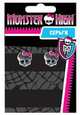 Серьги-гвоздики 3 дизайна в ассортименте, MONSTER HIGH, MONSTER HIGH 