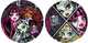 Тарелка бум"МОНСТР ХАЙ",23см,10шт.,2 диз в асс._МХ, MONSTER HIGH 