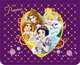 Папка для тетр.А5,1отд.молн."Disney"Принцессы фиол, 