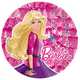 Тарелка бум. "БАРБИ", 18см, 10шт., Барби, BARBIE 