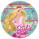 Тарелка бум. "БАРБИ", 23см, 10шт., БАРБИ, BARBIE 