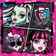 Салфетки"СТРАШНО КРАСИВЫЕ",33*33см,20шт.2-х сл._МХ, MONSTER HIGH 