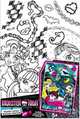 Набор:рос.по холсту"ВЕЧЕРИНКА МОНСТРОВ" 20*30см_MH, MONSTER HIGH 