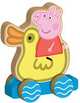 Игр.наб."Каталка Пеппа на уточке" дерево т.м.Peppa, Peppa Pig 