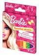 Мелки восковые "БАРБИ" с блестками, 8шт, 11mm*9cm, BARBIE 