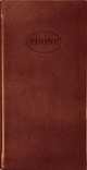 Телефонно-адресная книга 80x155, NEBRASKA (Коричневый), 