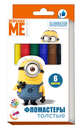 Фломастеры толстые 6 цветов Despicable Me, 
