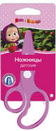 Ножницы пластиковые дошкольные "Маша и Медведь", 