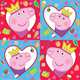 Салфетки "ПЕППА ПИГ", 33*33см, 20шт.,ТМ Peppa Pig, Peppa Pig 