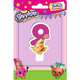 Свеча-цифра №9, 8см_Shopkins, SHOPKINS 