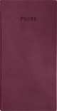 Телефонно-адресная книга 80x155, VIVELLA (Бордовый), 