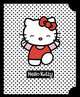 Тет.96л.выб.бл.Hello Kitty Чер.горох-36219(4в), 