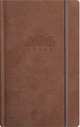 Записная книга, на резинке, 130х210, ETHNIC (Коричневый), 