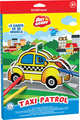 Игровой 3D пазл для раскрашивания Artberry/Taxi Patrol (6 флом+2 карты с фигур д/сборки) (Разноцветн), 