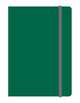 Тетрадь общая на резинке А6, ELEMENTS, 120 л., клетка (Зеленый), 