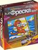 Фреска в рамке Тигренок на серфинге, 