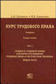 Курс трудового права. В 2-х томах. Том 1: Сущность трудового права и история его развития. Трудовые права в системе прав человека. Учебник. Гриф УМО МО РФ, А. М. Лушников, М. В. Лушникова 