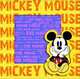 47231.Ежедневник с фоторамкой и замочком Mickey Mouse, 