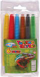 Мелки восковые Twist (в пластик.корпусе,выдвижные)6 цв., 